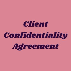 Client Confidentiality Agreement – Free Download