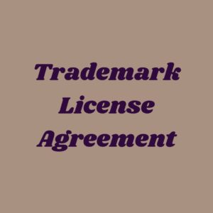 Trademark License Agreement – Free Download